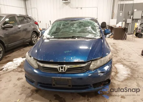 2012 Honda Civic Ex from USA, damaged, VIN 2HGFB2F80CH513201